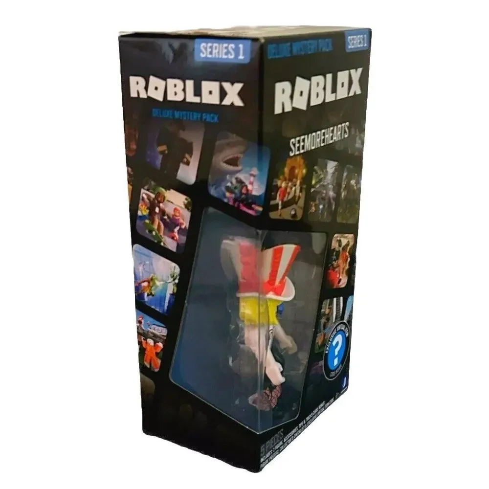 Roblox Deluxe‎ Mystery Pack Series 1 Seemorehearts W/ Exclusive Virtual Item NIB